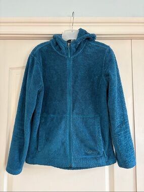 MARMOT WOMENS FLEECE WITH HOOD SIZE MEDIUM